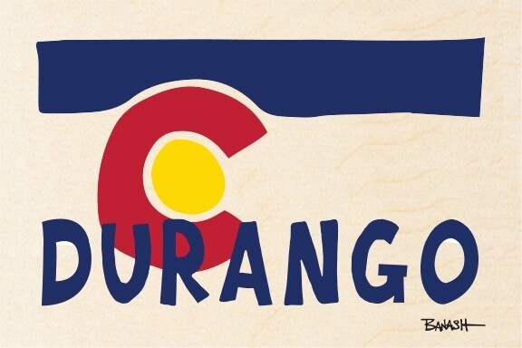 DURANGO LOOSE FLAG TOP STRIPE | CANVAS | 2:3 RATIO | LIFESTYLE | ILLUSTRATION