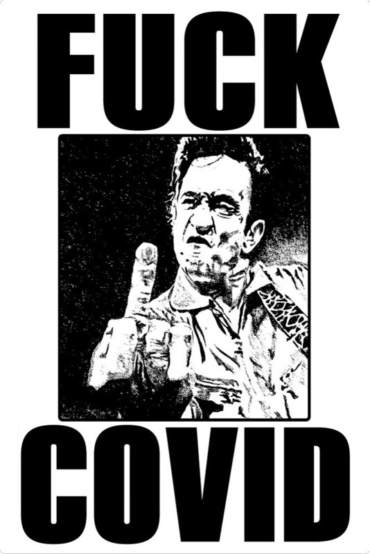 COUNTRY NO. 3 &quot;F*** COVID&quot; | LOOSE PRINT | ILLUSTRATION | 2:3 RATIO