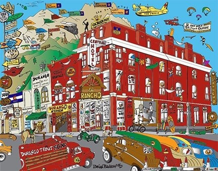EL RANCHO | CANVAS | 2:3 RATIO | LIFESTYLE | ILLUSTRATION