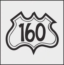 HWY 160 | CANVAS | 1:1 RATIO | LIFESTYLE | ILLUSTRATION