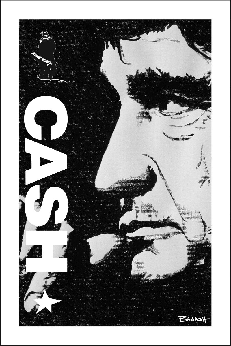 COUNTRY NO. 7 &quot;CASH&quot; | CANVAS | ILLUSTRATION | 2:3 RATIO