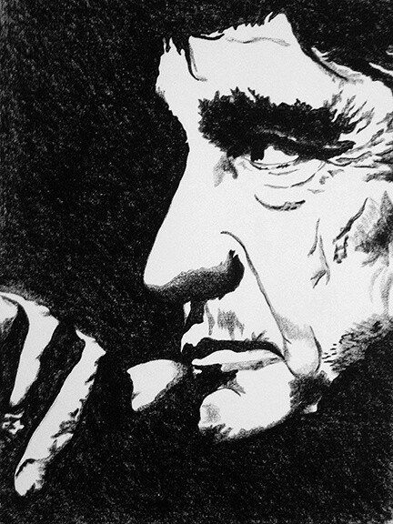 COUNTRY NO. 7 | CANVAS | CHARCOAL | 3:4 RATIO