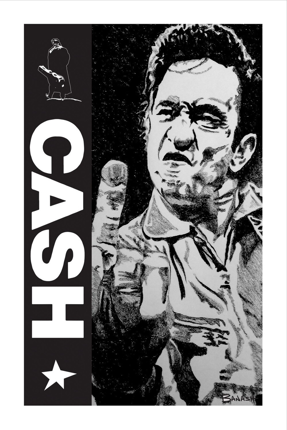 COUNTRY NO. 3 &quot;CASH&quot; | LOOSE PRINT | ILLUSTRATION | 2:3 RATIO