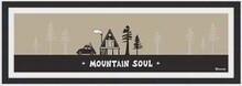 MOUNTAIN SOUL SKI BUG A-FRAME HUT | CANVAS | 1:3 RATIO | LIFESTYLE | ILLUSTRATION