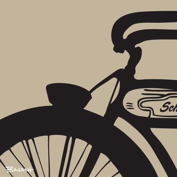 SCHWINN FRONT END ROCKET RAY | CANVAS | 2:3 RATIO | LIFESTYLE | ILLUSTRATION