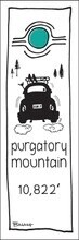 PURGATORY MOUNTAIN 10,822&#39; SKI BUG TAIL AIR | CANVAS | 1:3 RATIO | LIFESTYLE | ILLUSTRATION
