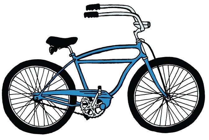 PANTHER SCHWINN | LOOSE PRINT | 3:4 RATIO | LIFESTYLE | ILLUSTRATION