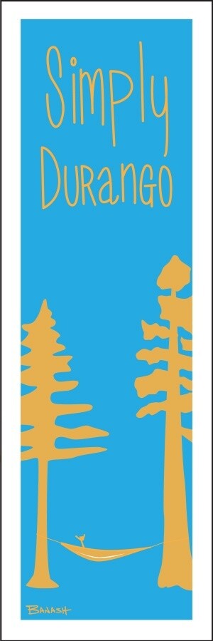 SIMPLY DURANGO HAMMOCK | LOOSE PRINT | ILLUSTRATION | 1:3 RATIO