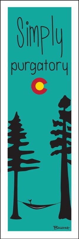 SIMPLY PURGATORY HAMMOCK SHAKA | CANVAS| ILLUSTRATION | 1:3 RATIO