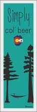 SIMPLY COL&#39; BEER CO LOGO MUG HAMMOCK SHAKA | LOOSE PRINT | ILLUSTRATION | 1:3 RATIO