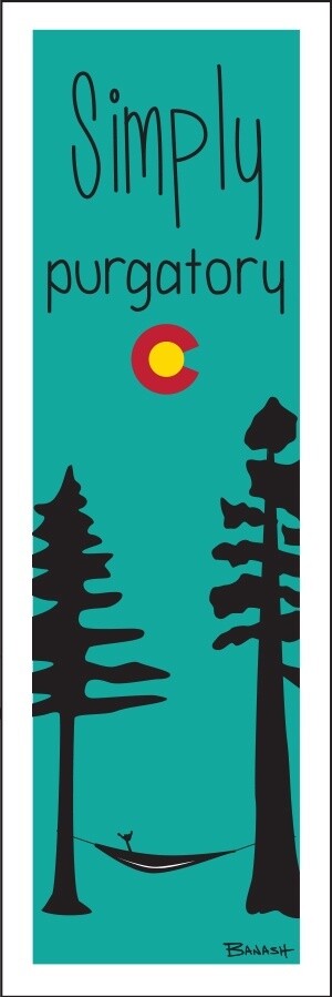 SIMPLY PURGATORY HAMMOCK SHAKA | LOOSE PRINT | ILLUSTRATION | 1:3 RATIO