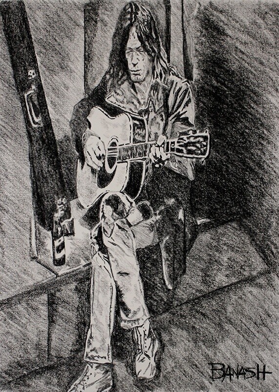 FOLK NO. 2 | LOOSE PRINT | CHARCOAL | 3:4 RATIO