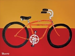 SKIPTOOTH BICYCLE | LOOSE PRINT | 3:4 RATIO | LIFESTYLE | ILLUSTRATION