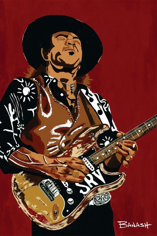 ELECTRIC BLUES NO. 14 | LOOSE PRINT | ACRYLIC PAINTING | 3:4 RATIO