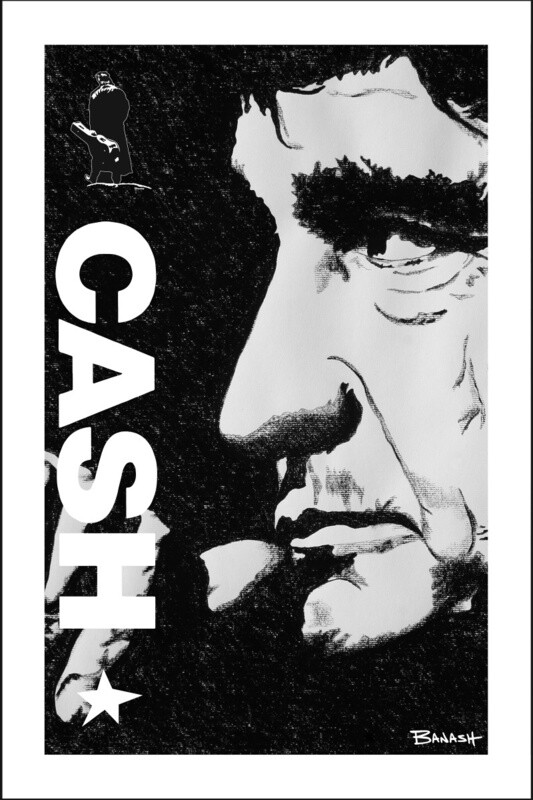 COUNTRY NO. 7 &quot;CASH&quot; | LOOSE PRINT | ILLUSTRATION | 2:3 RATIO