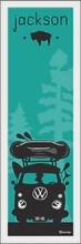 RAFT BUS GRILL JACKSON BUFFALO | LOOSE PRINT | 1:3 RATIO | LIFESTYLE | ILLUSTRATION