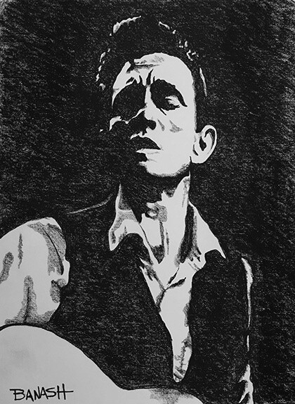 JOHNNY CASH YOUNG MAN BLUES | LOOSE PRINT | BLUES | FOLK | 1:3 RATIO | COUNTRY