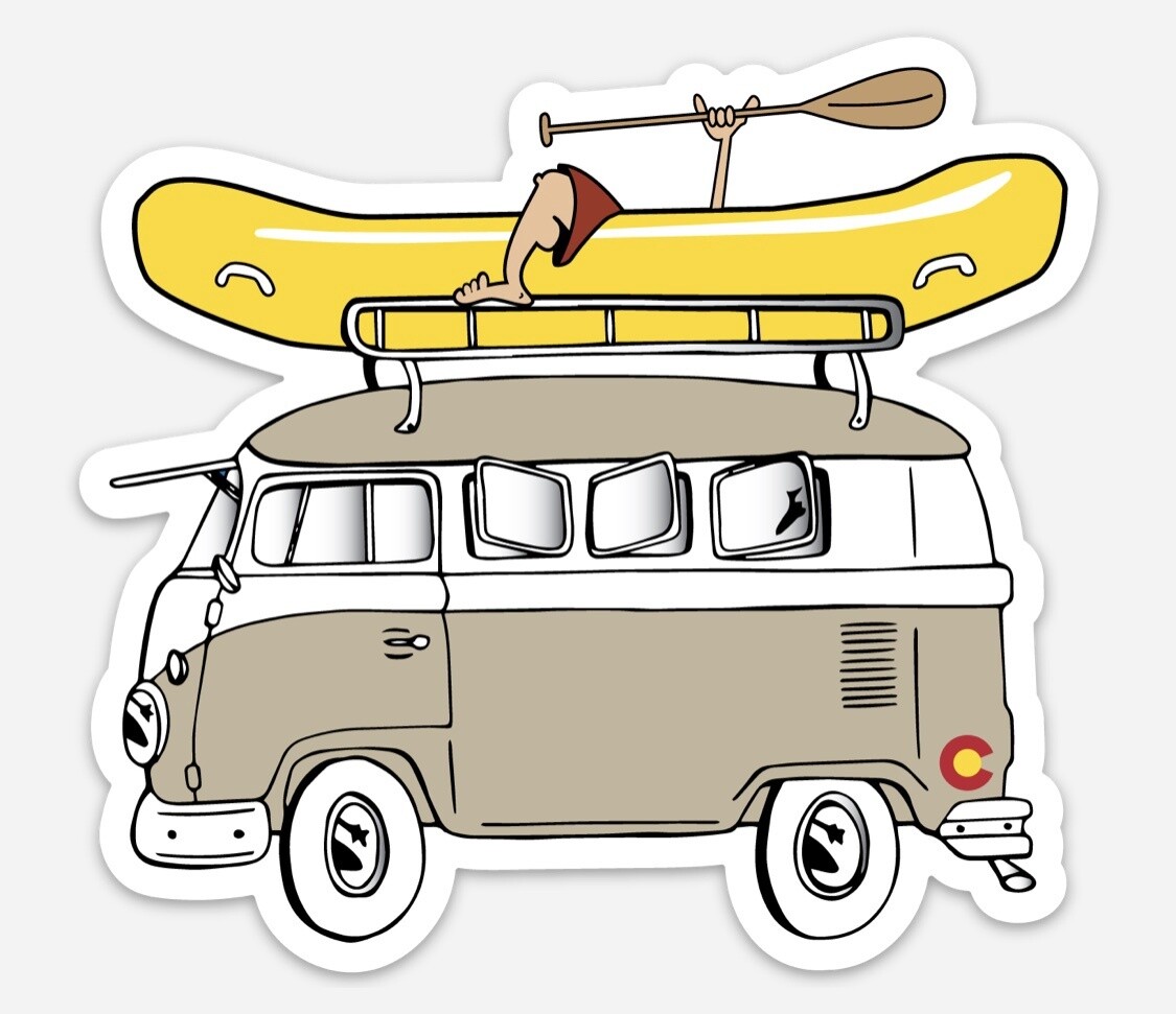 RAFT TAN BUS GREM CO LOGO | STICKER, Size: 2&quot;