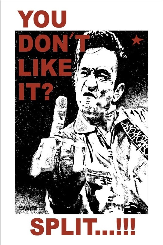COUNTRY NO. 3 &quot;YOU DON&#39;T LIKE IT?&quot; | LOOSE PRINT | ILLUSTRATION | 2:3 RATIO