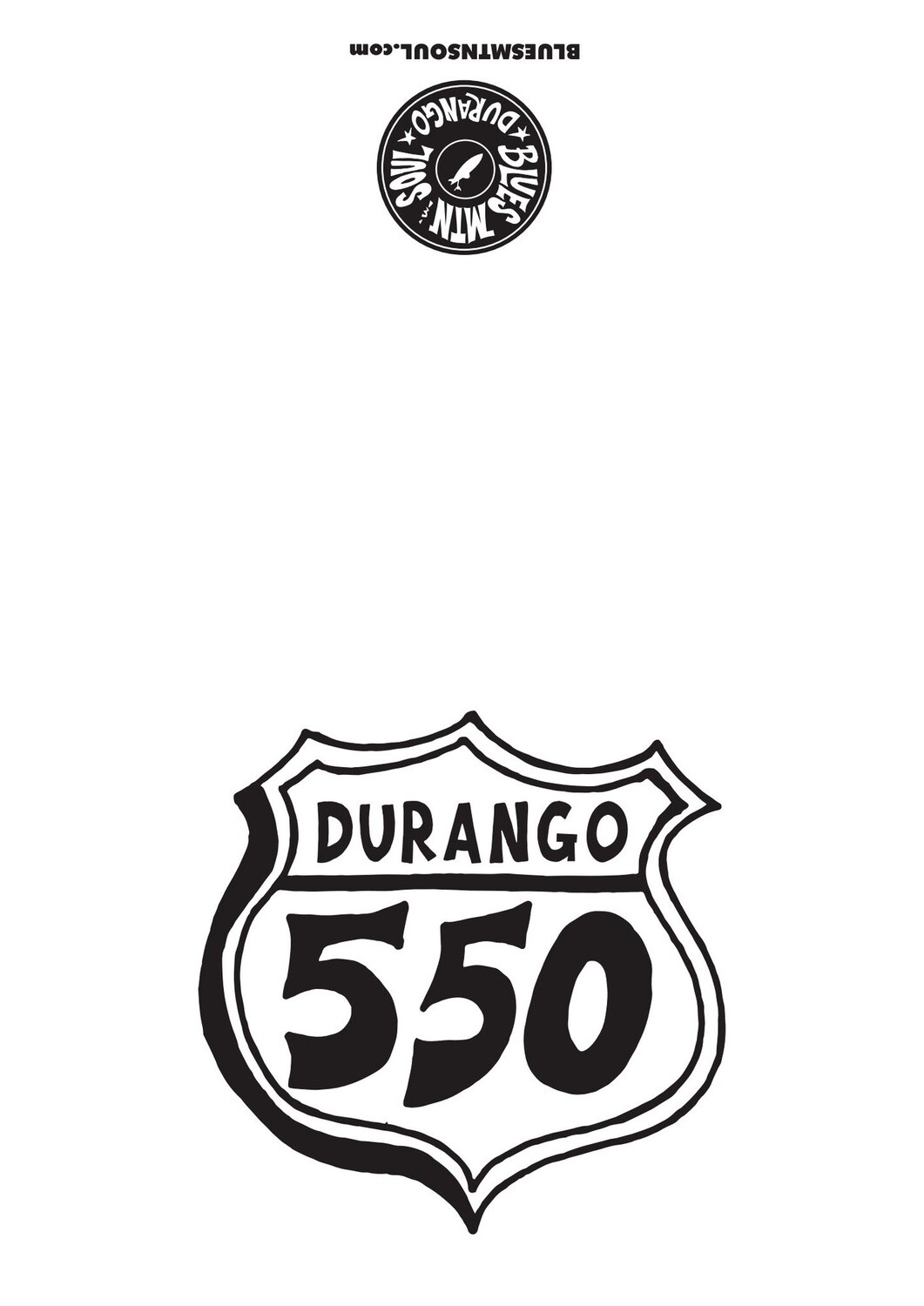 DGO &quot;550 HWY&quot; SHIELD BLANK CARD