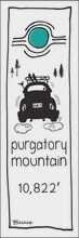 PURGATORY MOUNTAIN 10,822&#39; SKI BUG TAIL AIR | LOOSE PRINT | 1:3 RATIO | LIFESTYLE | ILLUSTRATION
