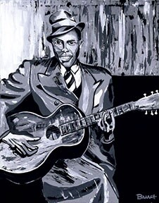 DELTA BLUES NO. 11 | CANVAS | ACRYLIC PAINTING | 3:4 RATIO
