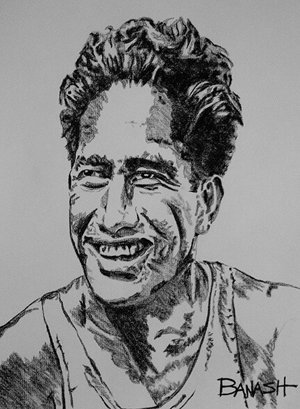 WATERMAN | CANVAS | 3:4 RATIO | CHARCOAL | PIONEERS OF SURF