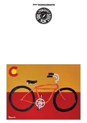 SKIPTOOTH (BICYCLE) CO LOGO BLANK CARD