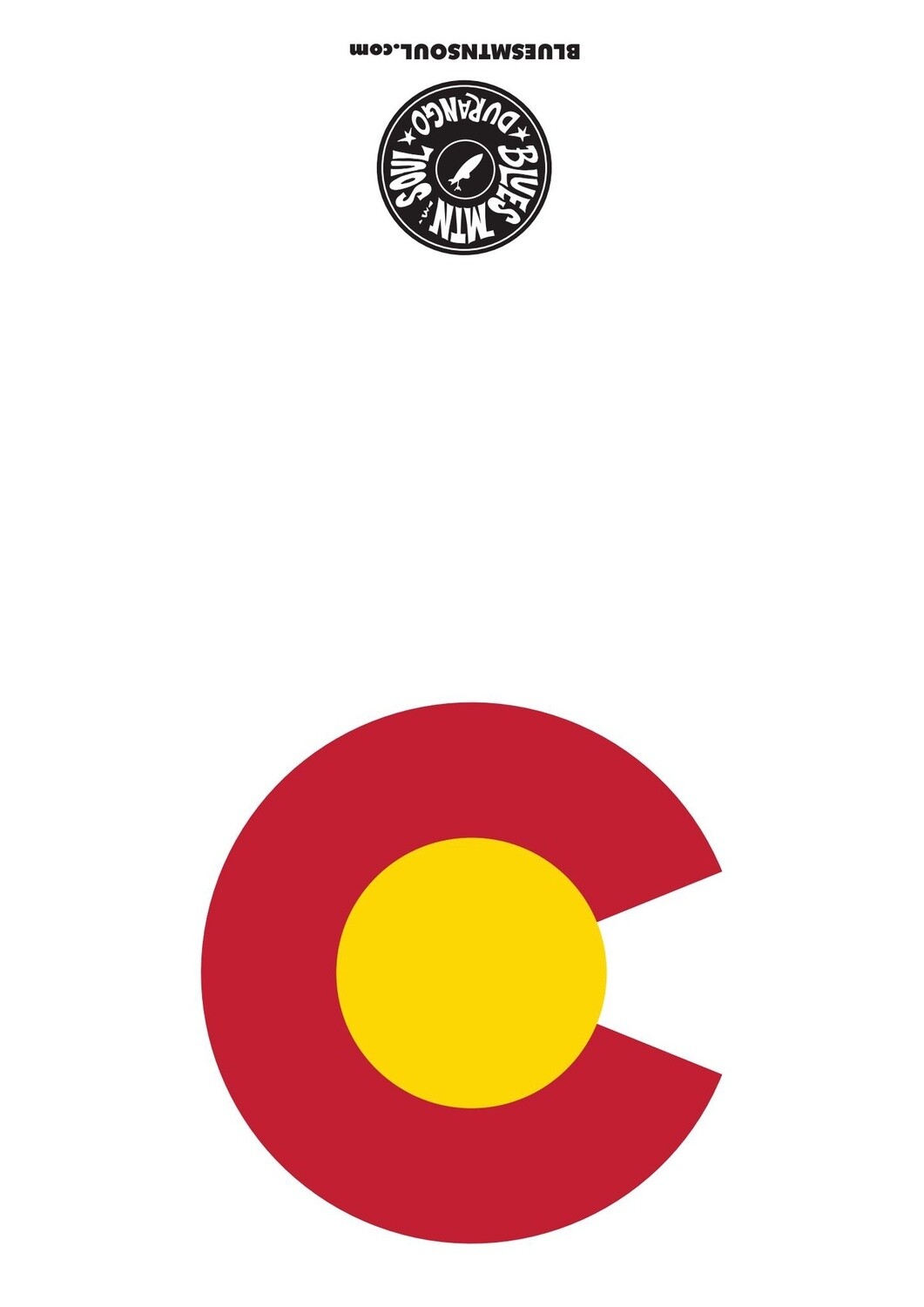 CO LOGO RED YOLK CLASSIC BLANK CARD