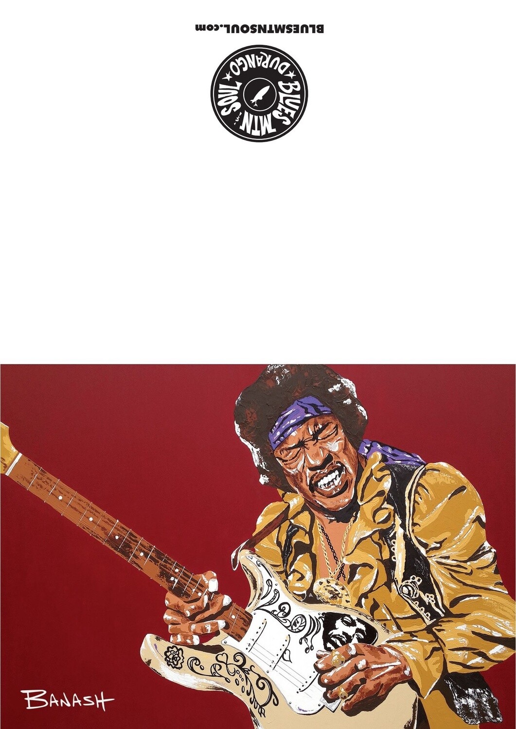 ELECTRIC BLUES NO. 10 | BLANK CARD