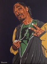 HIP HOP . RAP NO. 1 | LOOSE PRINT | ACRYLIC PAINTING | 3:4 RATIO, Size: 6x8