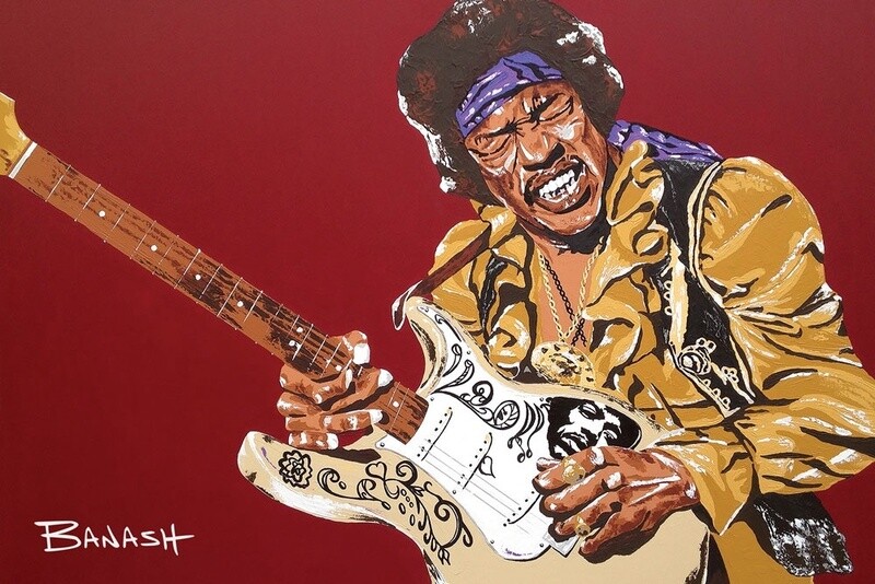 ELECTRIC BLUES NO. 10 | LOOSE PRINT | ACRYLIC PAINTING | 3:4 RATIO