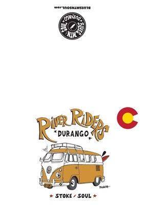 RIVER RIDERS DGO (DURANGO) BLANK CARD