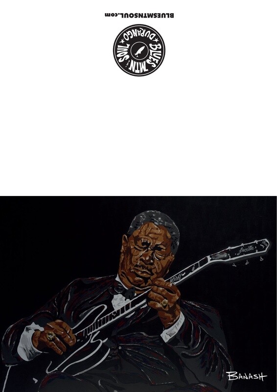 ELECTRIC BLUES NO. 2 |  BLANK CARD
