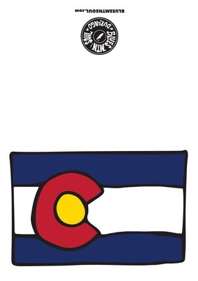 LOOSE CO FLAG BLANK CARD