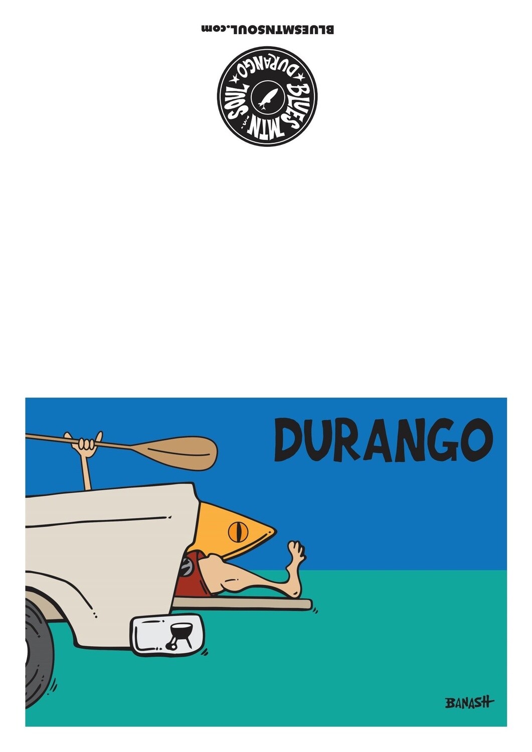 TAILGATE KAYAK GREM DGO BLANK CARD