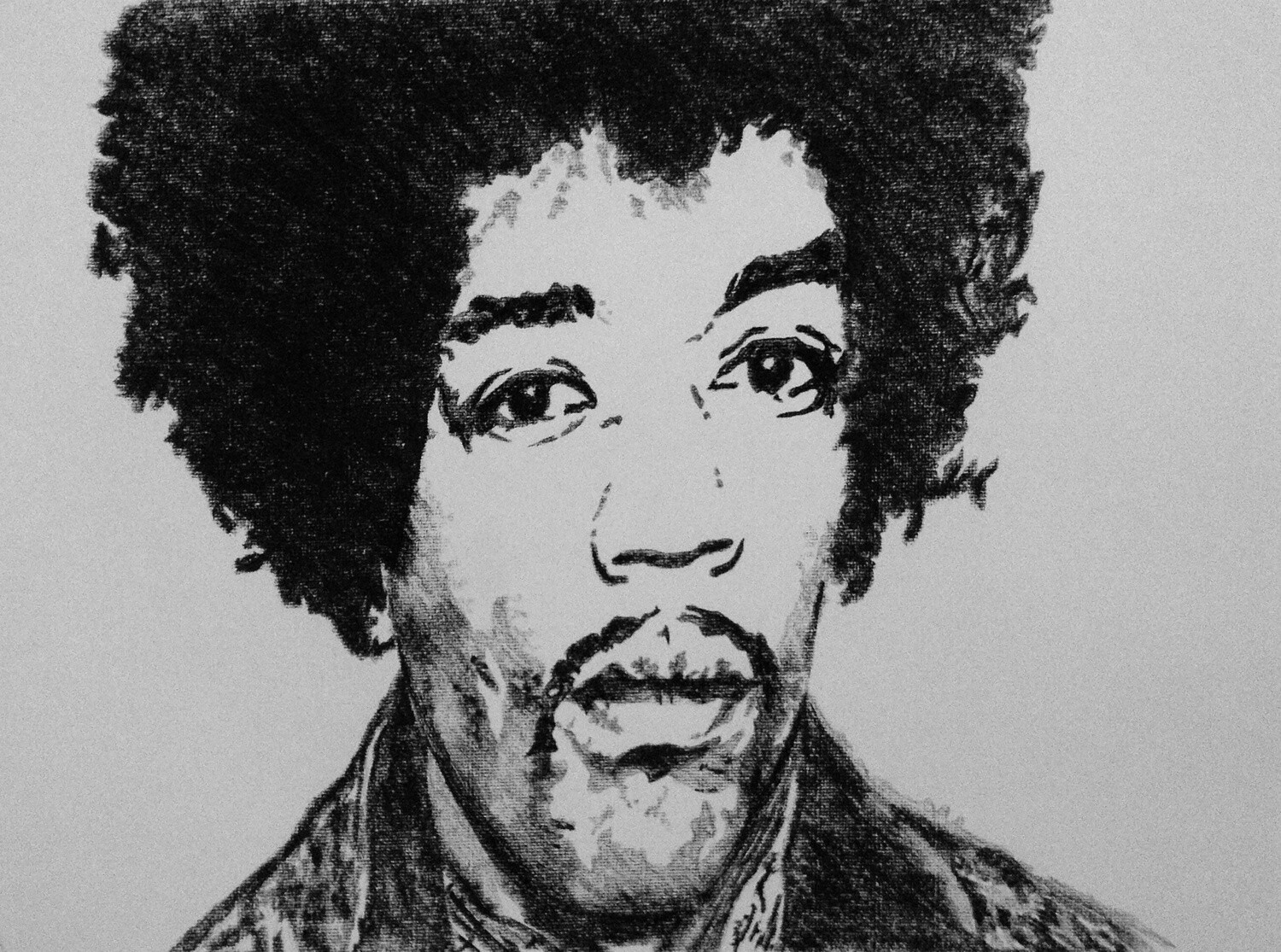 ELECTRIC BLUES NO. 12 | CANVAS | CHARCOAL | 3:4 RATIO