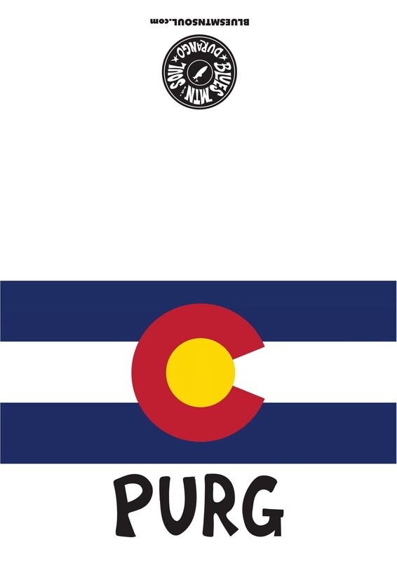 CO FLAG &quot;PURG&quot; BLANK CARD