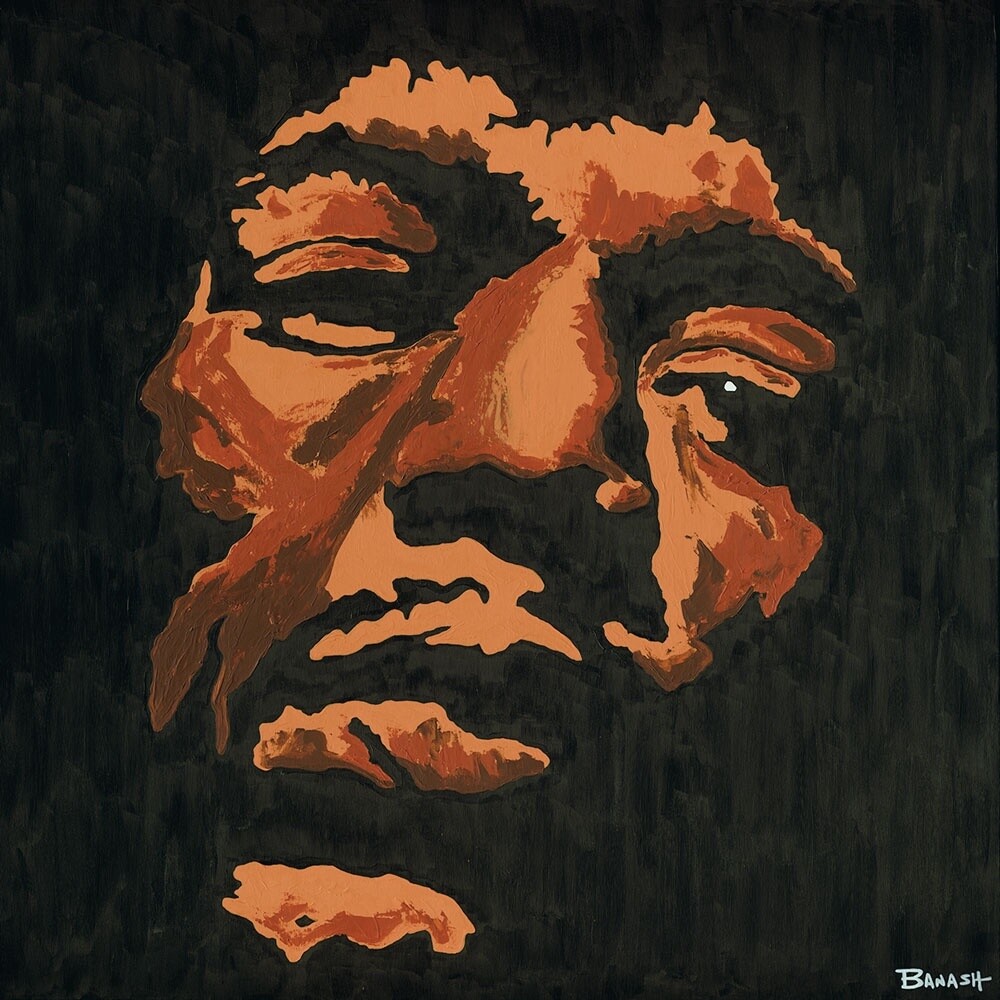 ELECTRIC BLUES NO. 9 | CANVAS | ACRYLIC PAINTING | 1:1 RATIO, Size: 12x12