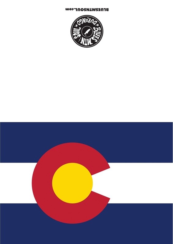 CO LARGE LOGO FLAG BLANK CARD