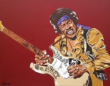 ELECTRIC BLUES NO. 10 | CANVAS | ACRYLIC PAINTING | 4:5 RATIO