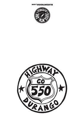HIGHWAY DGO ROUND CO 550 SHIELD BLANK CARD