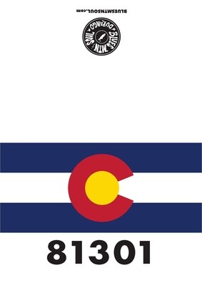 CO FLAG 81301 BLANK CARD