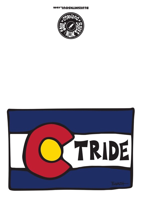 LOOSE FLAG TRIDE BLANK CARD