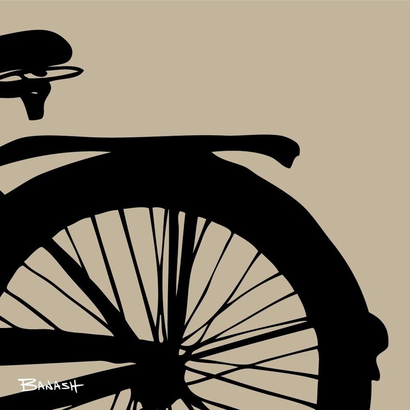 SCHWINN AUTOCYCLE TAIL FENDER | LOOSE PRINT | 1:1 RATIO | LIFESTYLE | ILLUSTRATION