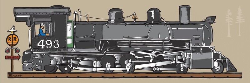 D&amp;SNG ENG 493 | LOOSE PRINT | D&amp;SNG | 1:3 RATIO | ILLUSTRATION