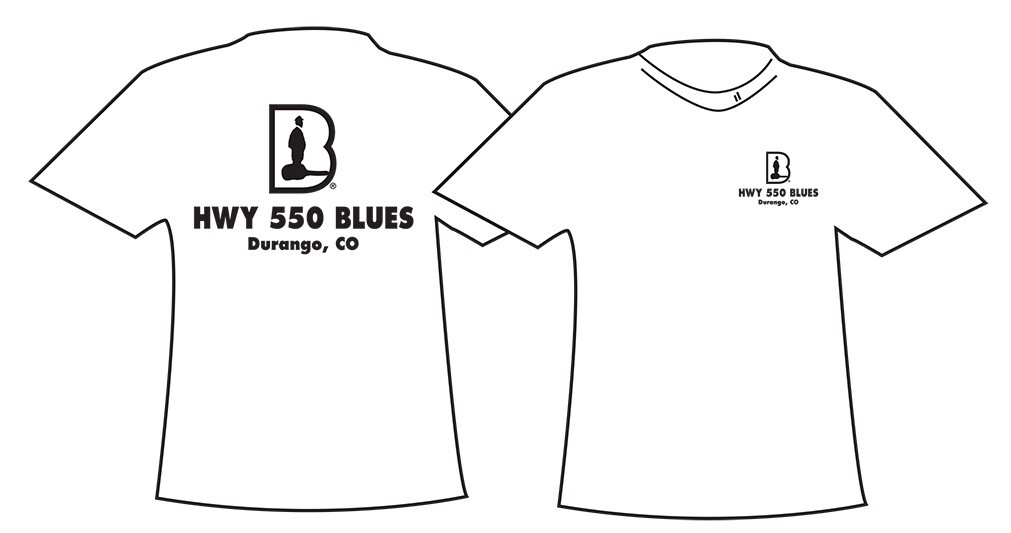 HWY 550 BLUES MEN&#39;S SHORT SLEEVE TEE