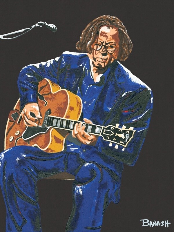 ELECTRIC BLUES NO. 6 | CANVAS | ACRYLIC PAINTING | 3:4 RATIO