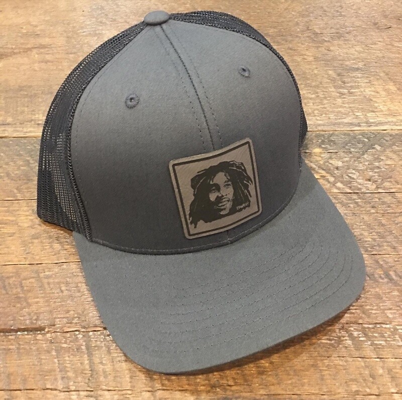 REGGAE NO. 4 | LEATHER PATCH | 6-PANEL PRO STYLE MESH HAT