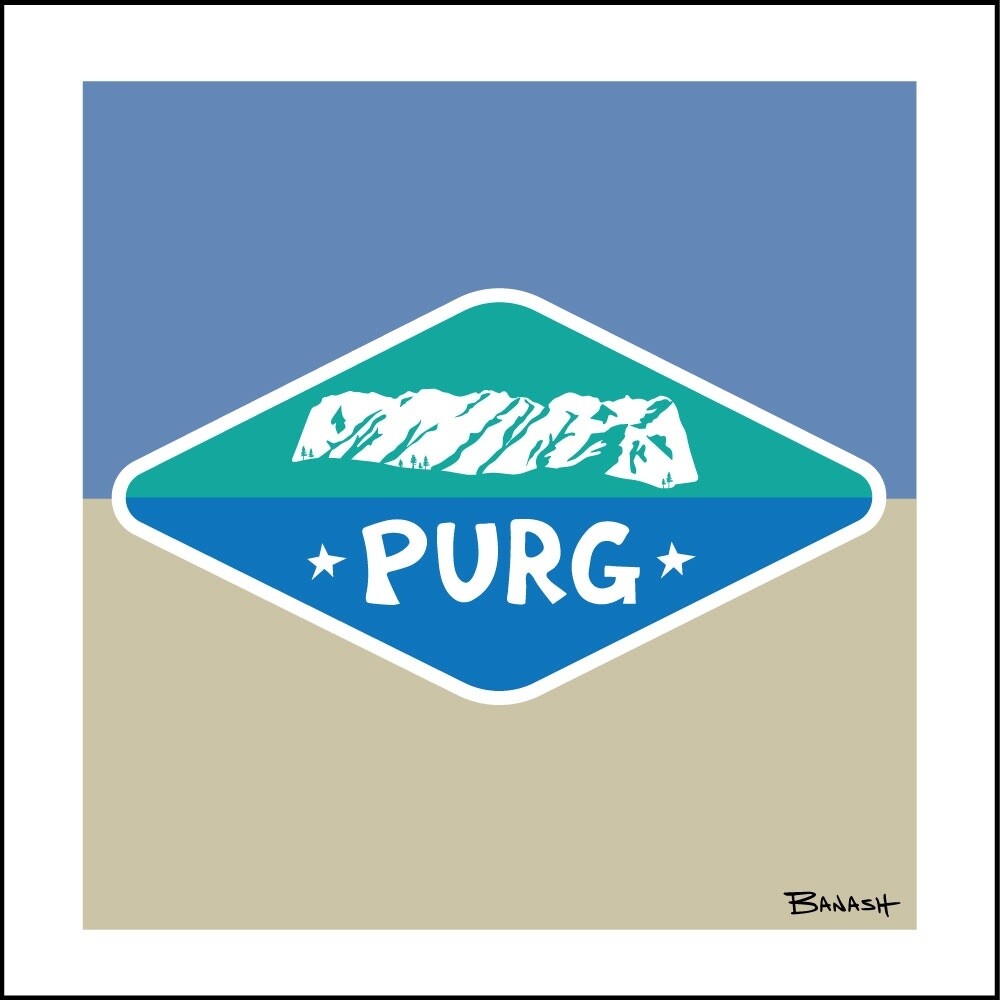 PURGATORY DIAMOND | LOOSE PRINT | ILLUSTRATION | 1:1 RATIO